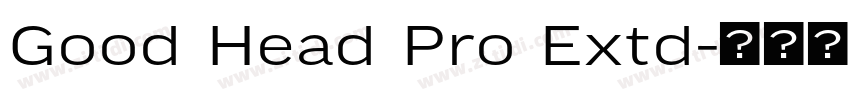 Good Head Pro Extd字体转换 Good Head Pro Extd字体转换